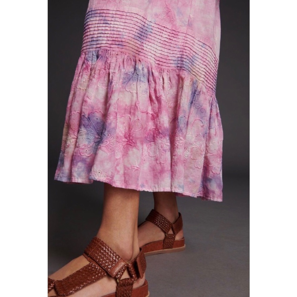 NWT ANTHROPOLOGIE ODESSA TIE-DYE MAXI SKIRT - Picture 3 of 13